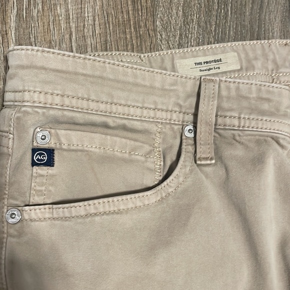 AG Jeans The Protege Straight Leg - tan - Picture 6 of 9